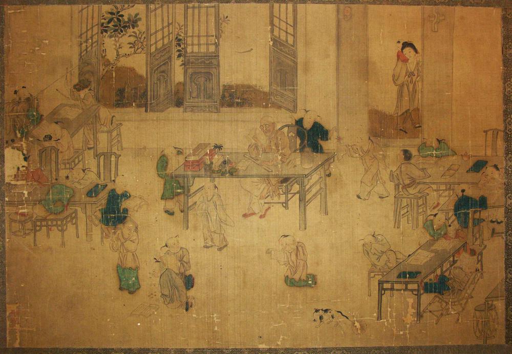 图片[1]-panel; painting BM-1937-0612-0.4-China Archive